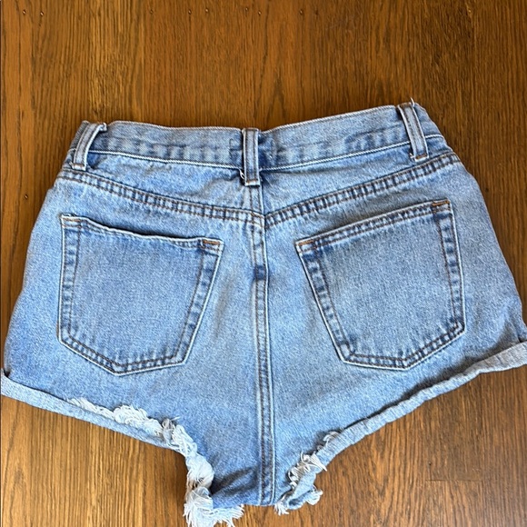 Superdown Denim Blue Women Shorts size 26 - Picture 4 of 4
